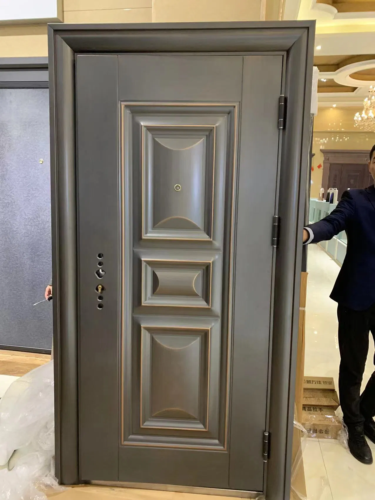 Стальная входная дверь повышенной безопасности