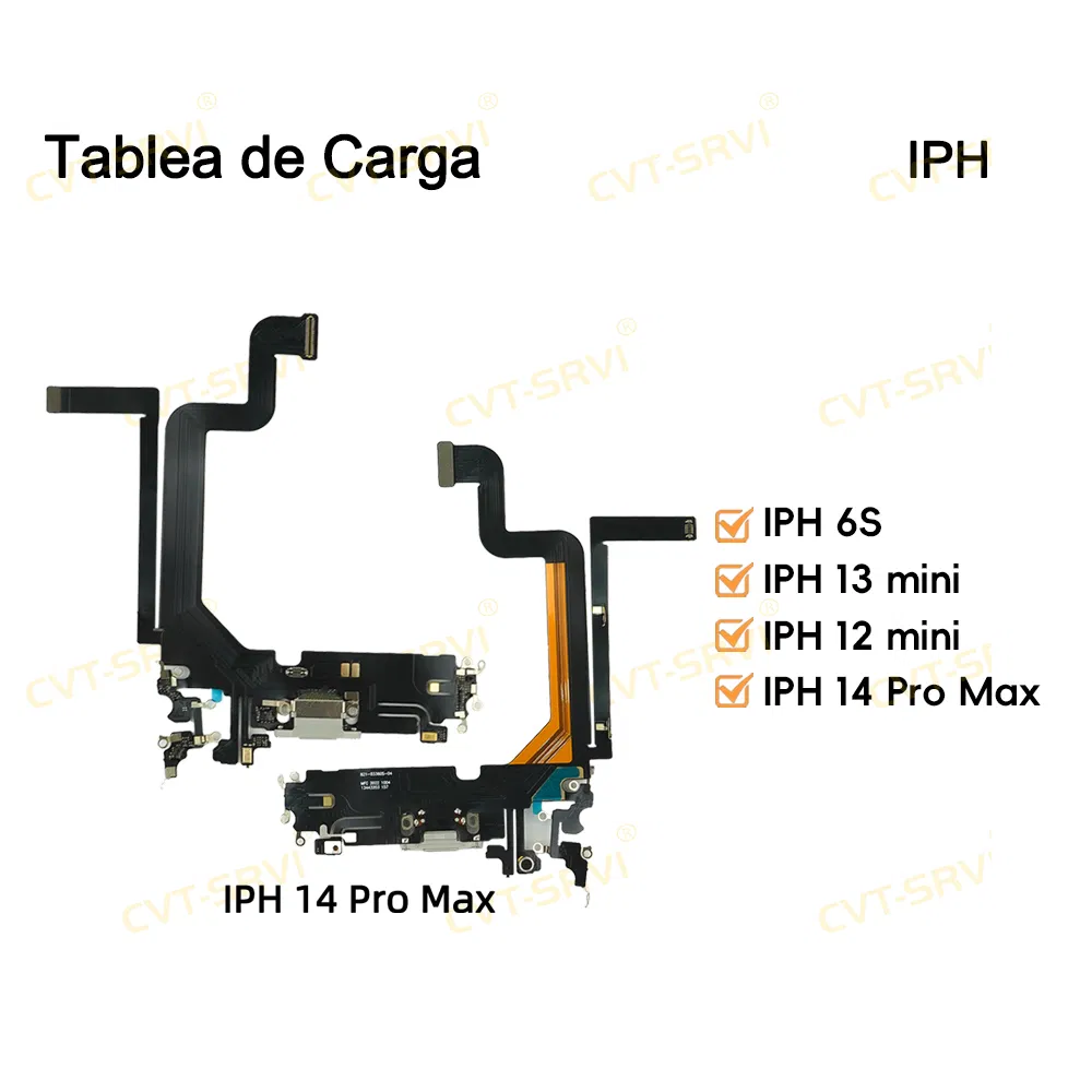 Шлейф разъема зарядки для iPhone 14PRO Max, 13mini, 12PRO, 11, X