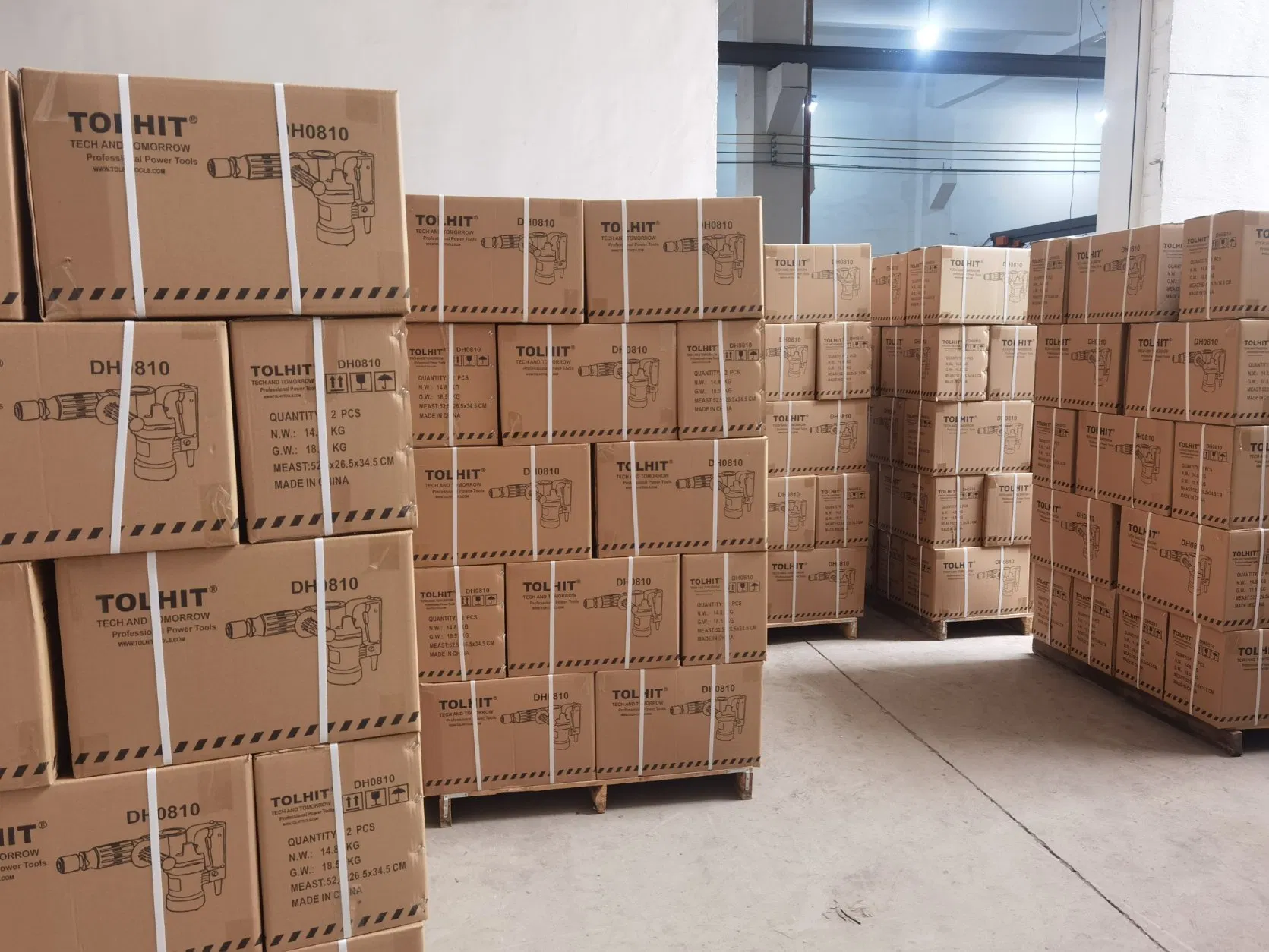 Отбойный молоток переносной мини Tolhit 1100W DH0810