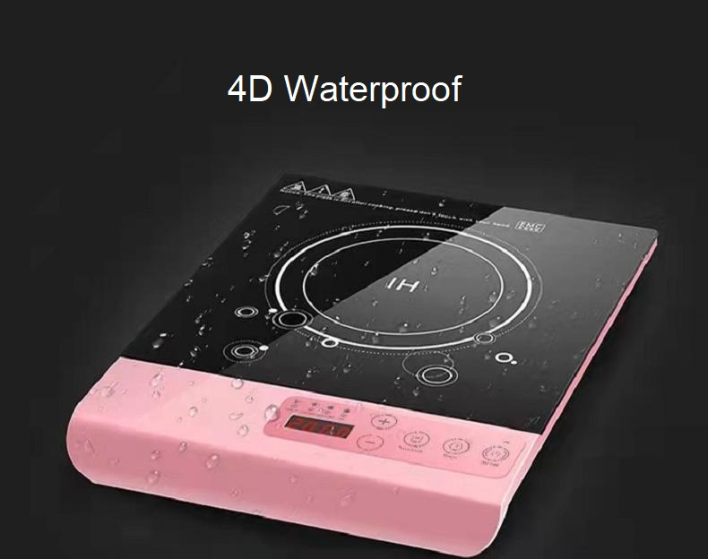 Ultra Thin Microcrystal Panel Multifunction Touch Control Electric Induction Infrared Wok Cooker