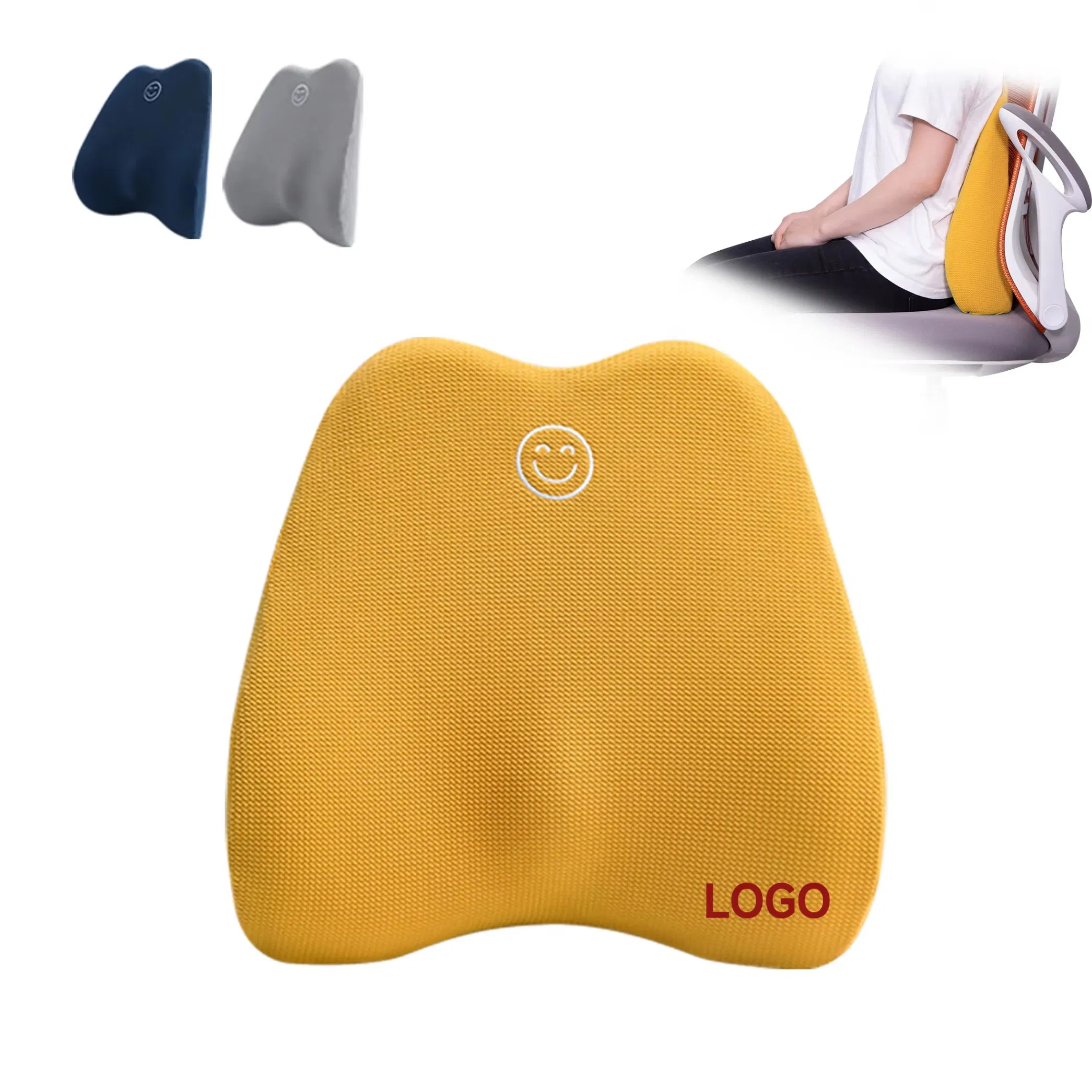 Ортопедическая подушка с эффектом памяти для стула