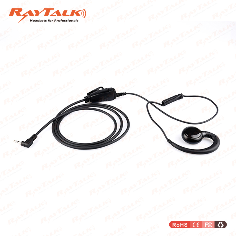 C-Ring Surveillance Earpiece for Motorola Clp1010 Clp1040 Clp446