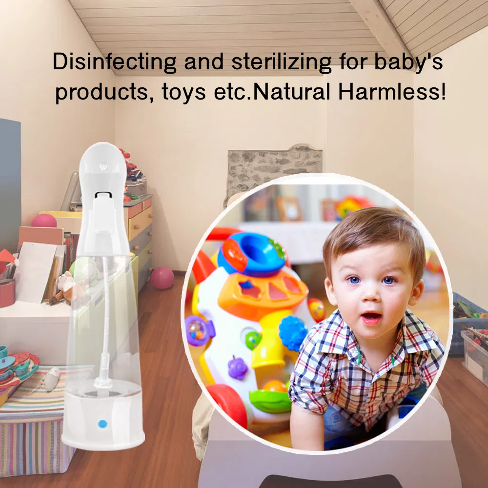 400ml Hypochlorous Acid Disinfectant Water Maker Portable Spray Sodium Hypochlorite Generator