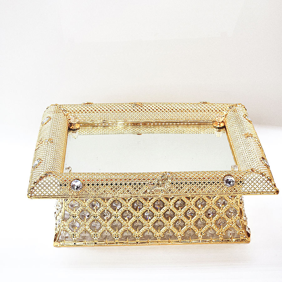 Metal Electroplated Arabian Perfume Oil Incense Burner Frame