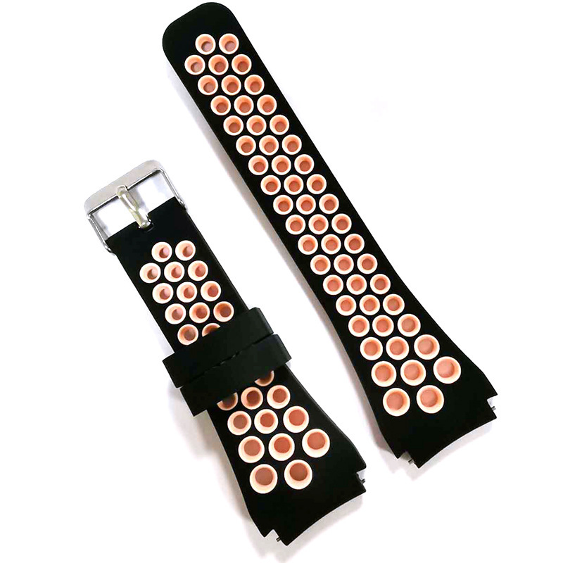 Suitable for Samsung Silicone Watch Straps. Porous and Breathable Solid Color Watch Accessories. Wholesale of Universal Silicone Watch Strap