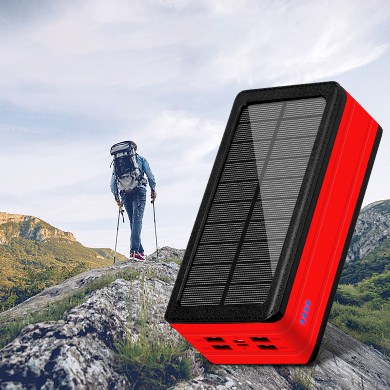 Внешний аккумулятор 50000 mAh с фонарем 32-LED