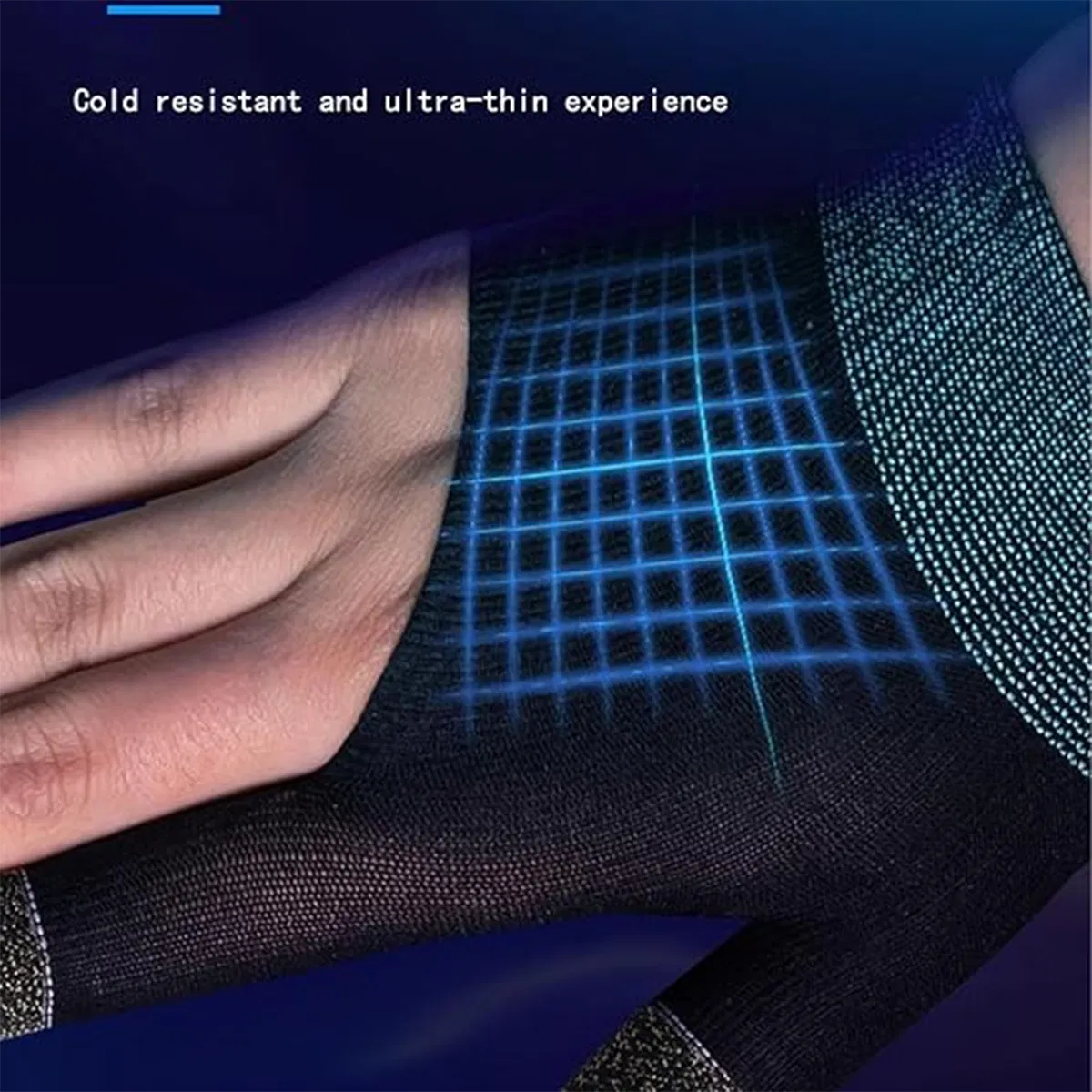 Игровые перчатки для смартфона, антипотные