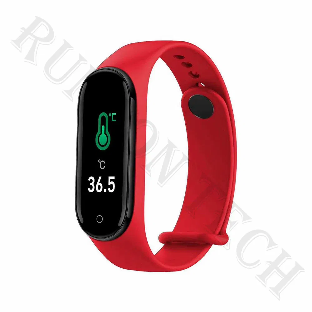 M4 PRO Global Version Miband Body Temperature Thermometer Smart Sport Bracelet