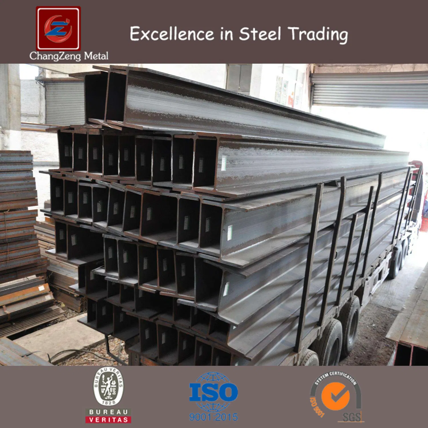 Prime Hot Rolled Mild Steel I Beam (CZ-H02)