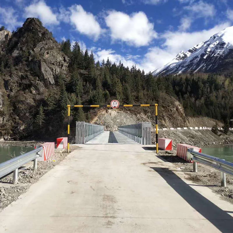 Modern Design Weatherproof Lightweight Bailey Bridge for Temporary Crossings