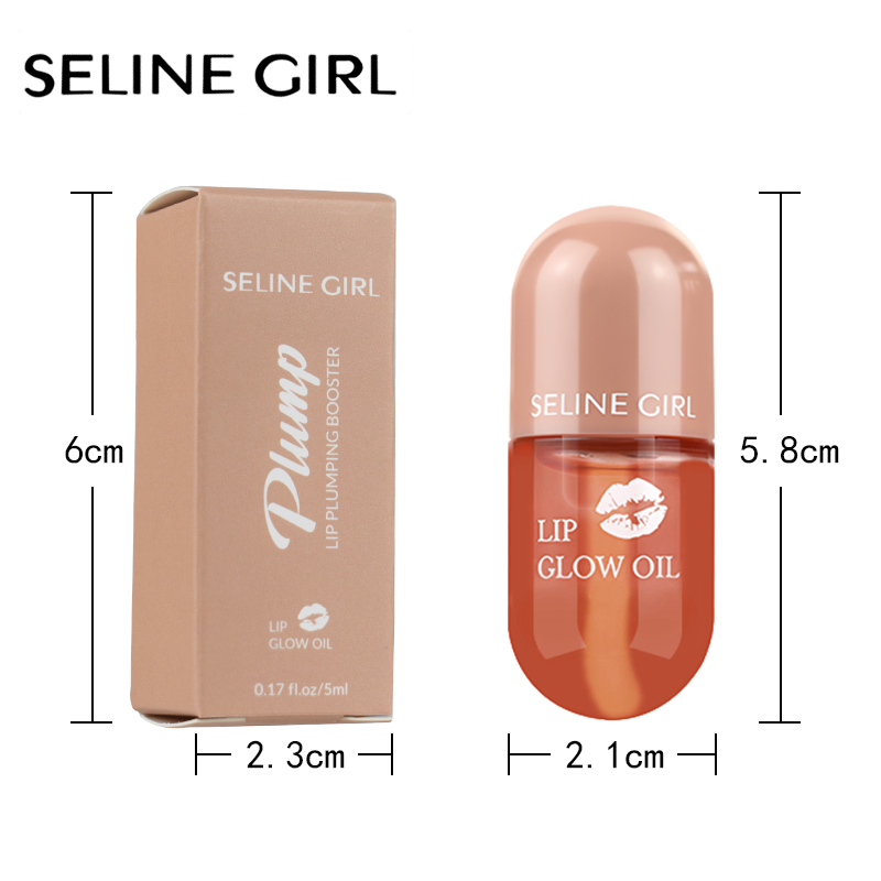 Seline Girl 5 Colors 5ml Nourishing Plumping Lip Gloss