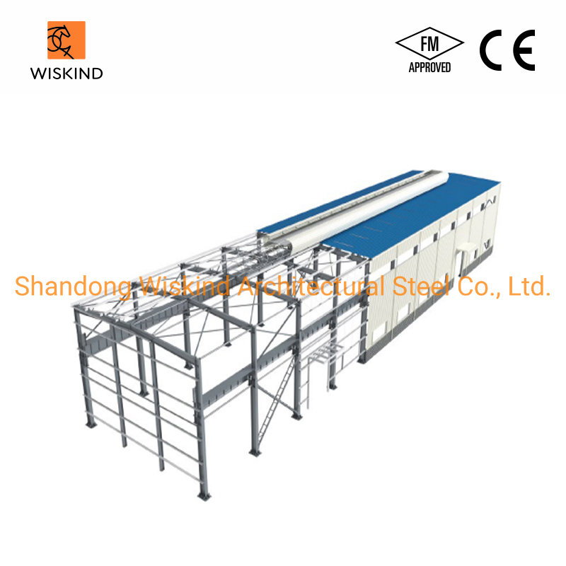 Professional Prefabricated Steel Building for Warehouse/Steel Shed/Workshop/Storage/Steel Structure/Construction Building with FM/CE/Q235B/Q355b