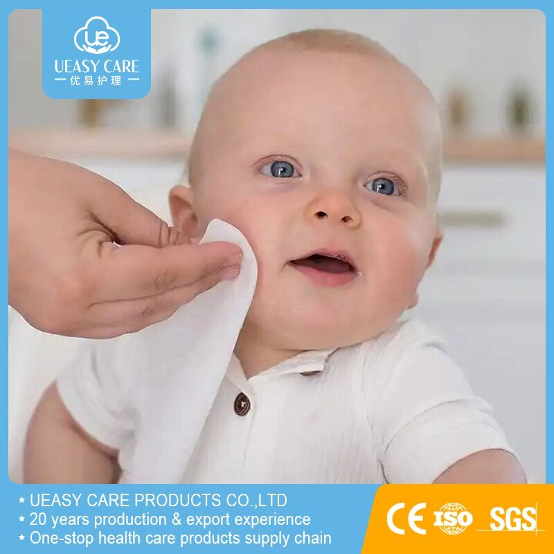 10PCS Packed Water Wipes Non Woven Fabric Wholesale Baby Wipes