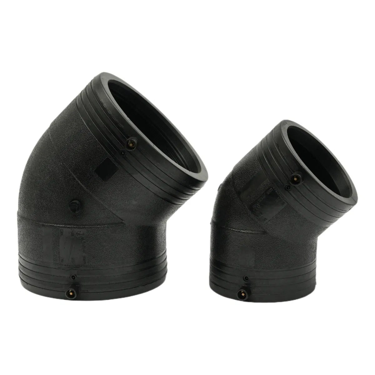 Jiuyang OEM Elbow Tee Coupling Reducing PE Pipe Fitting HDPE Original Electrofusion Fitting