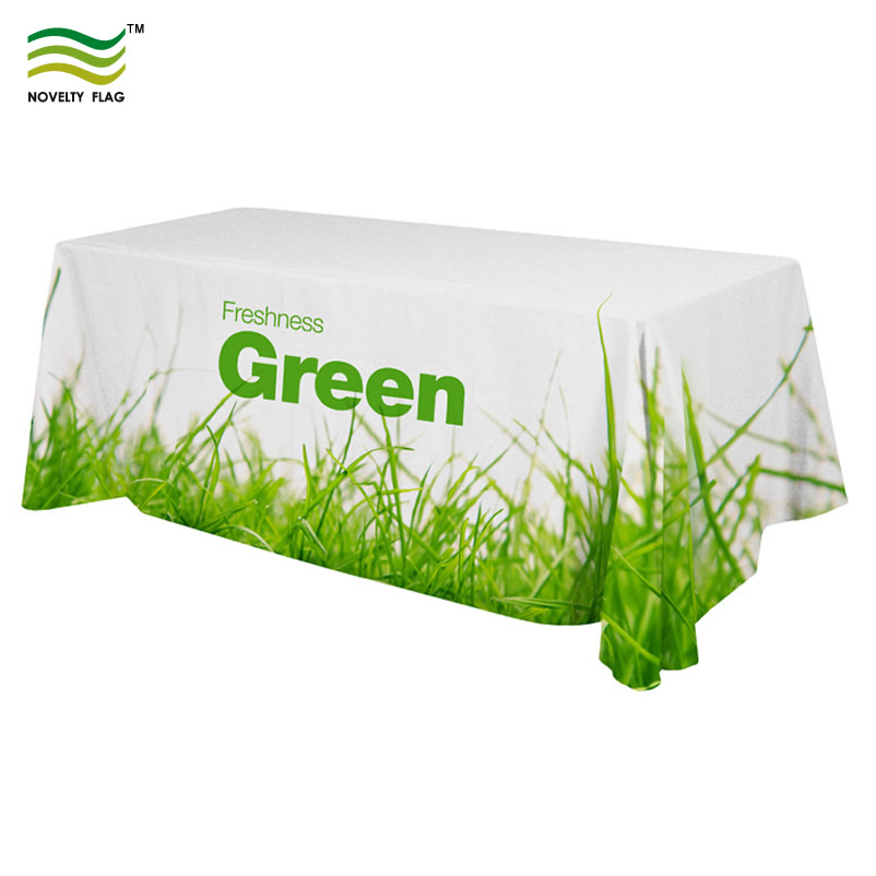 Custom Polyester Display Trade Show Promotion 6FT Table Cover (B-NF18F05003)