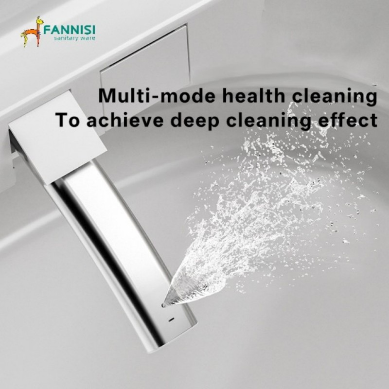 Luxury Smart Toilet Seat Bidet Ceramic Bathroom Toilet Wc Smart Intelligent Toilet