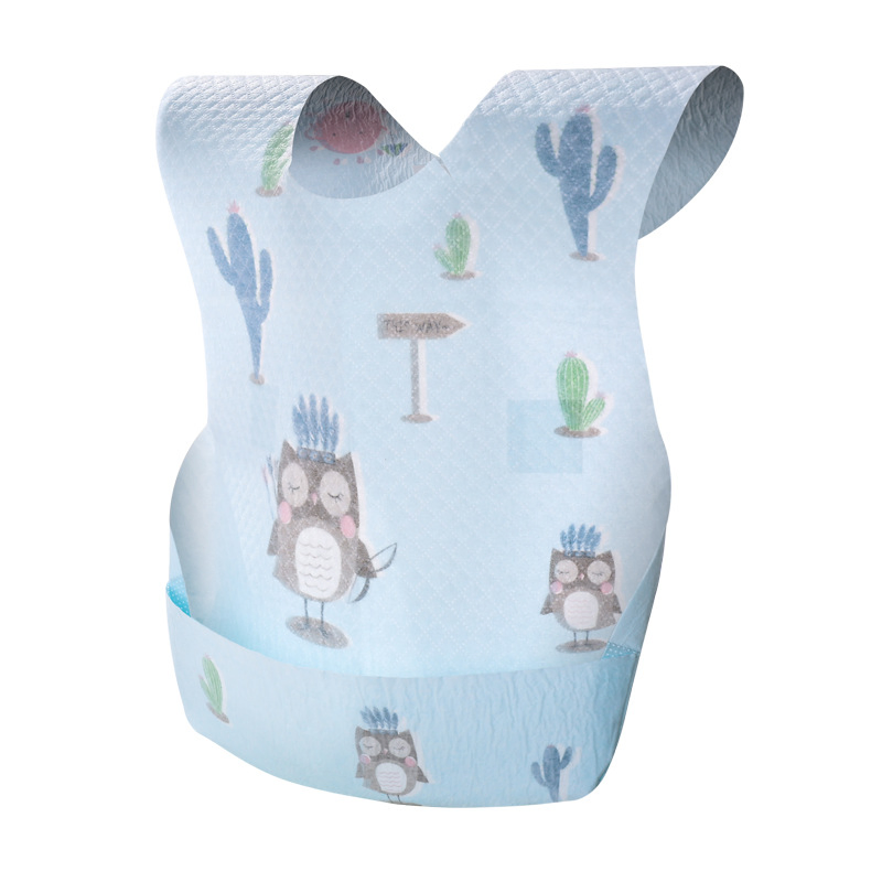 Hot Selling Baby 10-Piece Set of Disposable Pass-Through Portable Dental Bibs