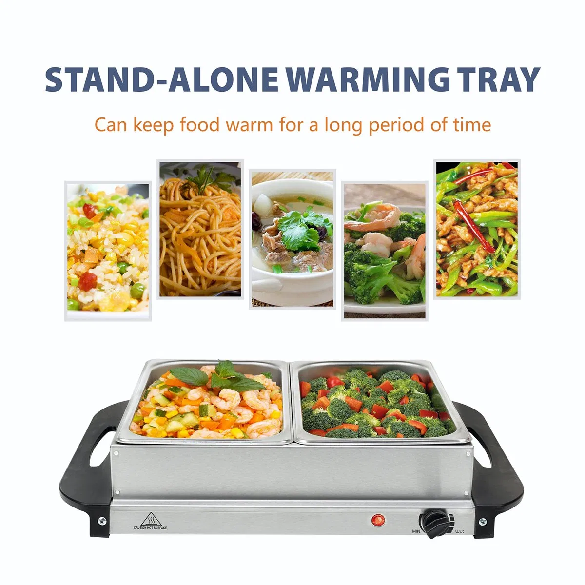 Hotel Restaurant Stainless Steel Buffet Warming Tray