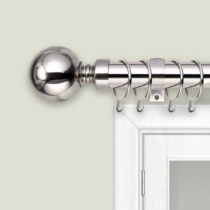 Hot Sale Curtain Rods and Poles Adjustable Modern Heavy Duty