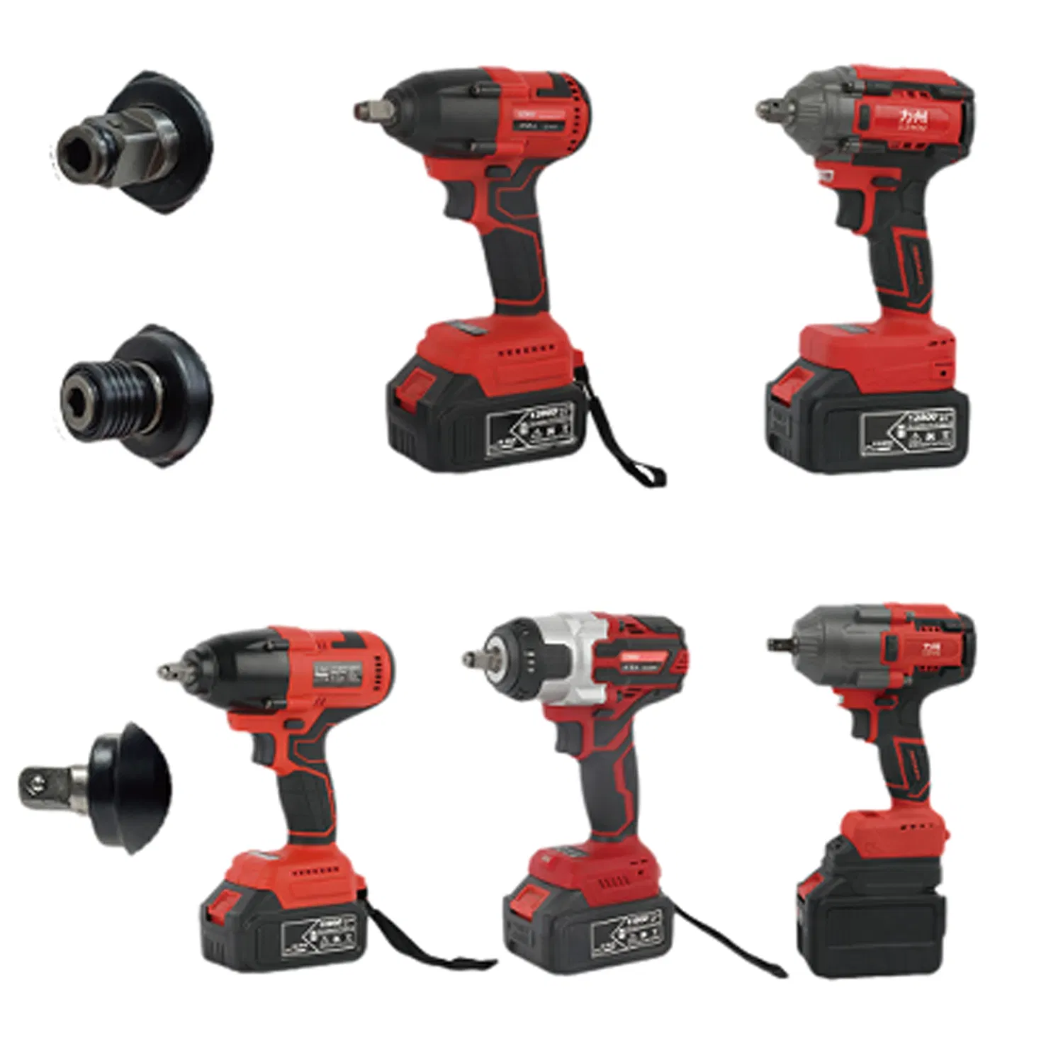 LIZHOU 400/600/900/1500NM power tool Li-ion Electric Wrench Hand Tools Hardware Tool repair tools hammer wrench