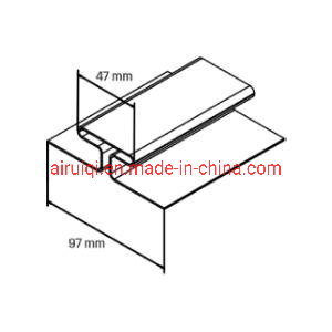 Fascia Soffit Ceiling Wall Panel PVC Anti-UV Wooden Color with H Clip