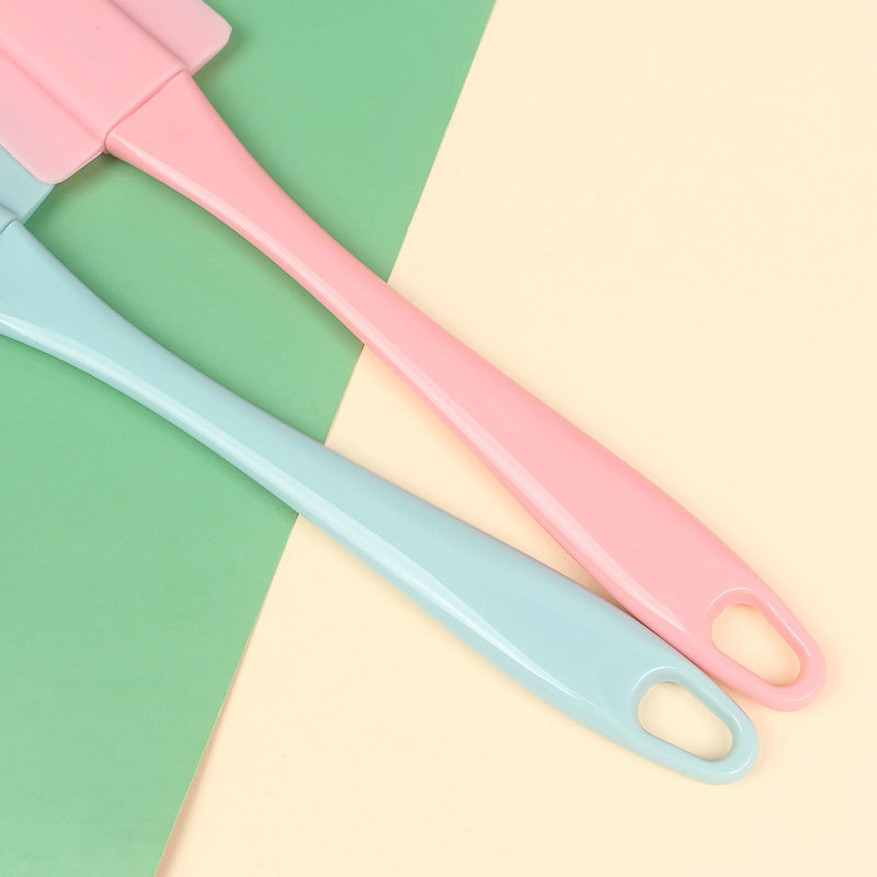 Silicone Scraper 3-Piece Silicone Oil Brush Silicone Scraper Cake Spatula
