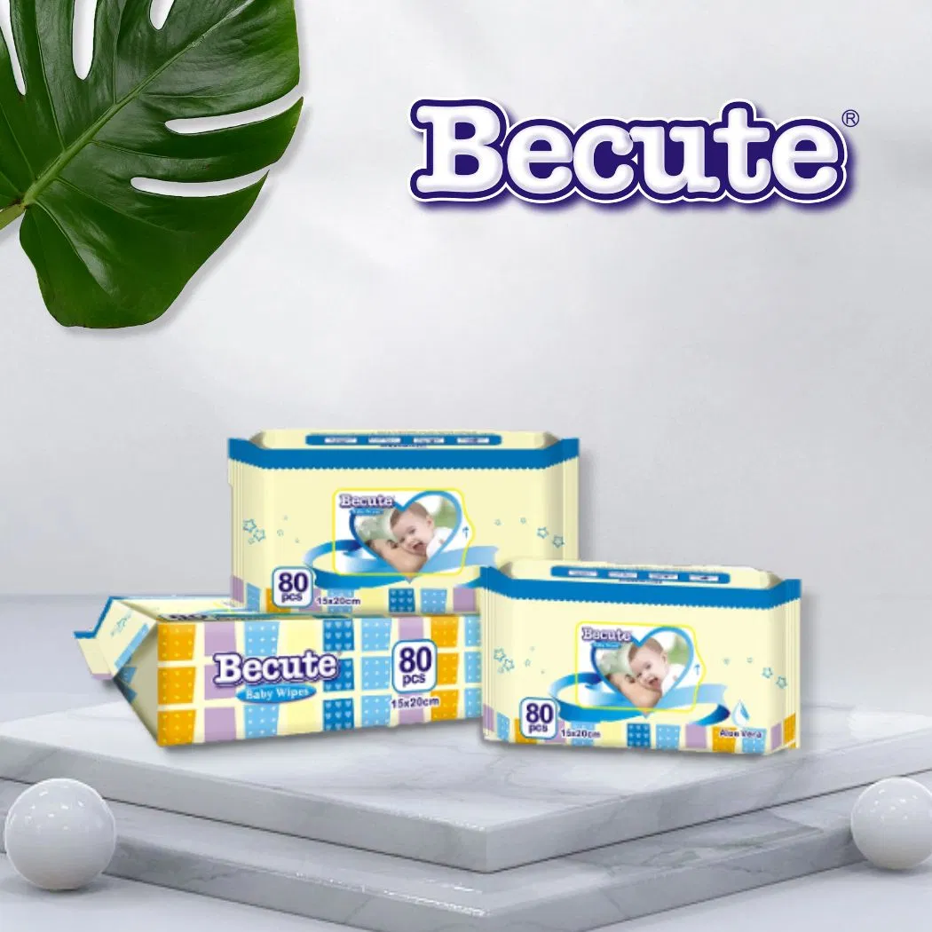 Wholesale Cheap Baby Wipes Non-Alcohol Nonwoven Antibacterial Wet Wipes