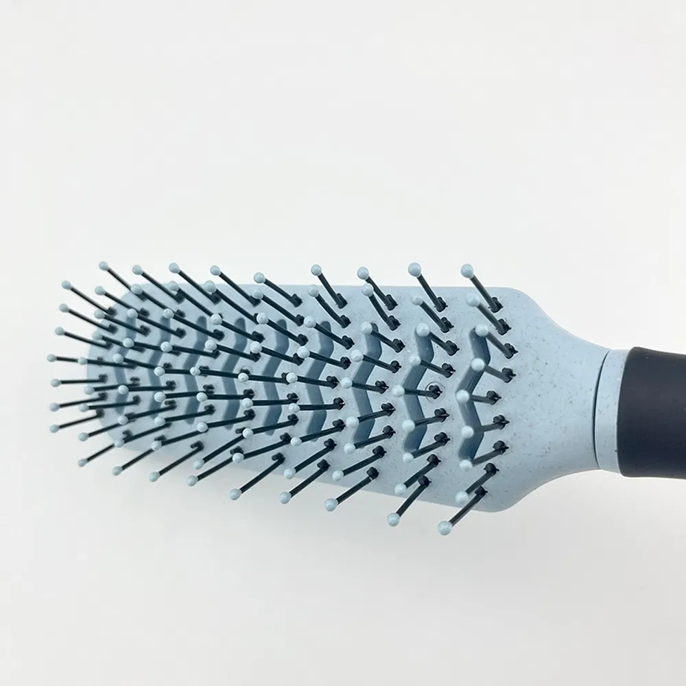 Антистатическая расческа для волос с деревянной ручкой