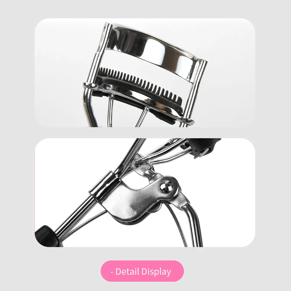 New Style Lashes Eyelash Curler Stainless Steel Custom Logo Color Makeup Eye Lash Curler