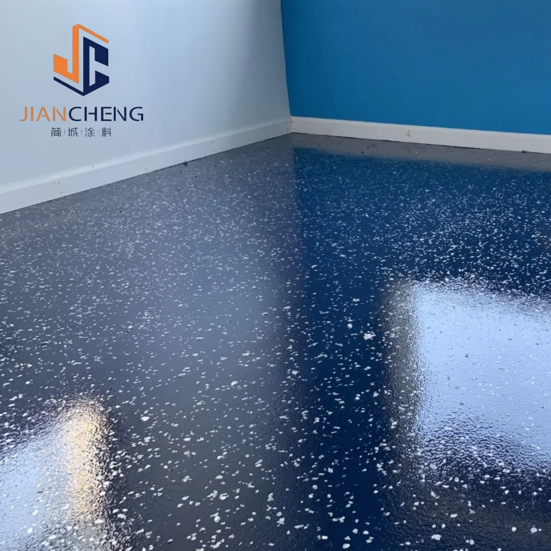 Factory Direct Epoxy Colored Sand Floor Paint Decorative Epoxy Flakes Floor Coating Epoxy Flake Flooring for House