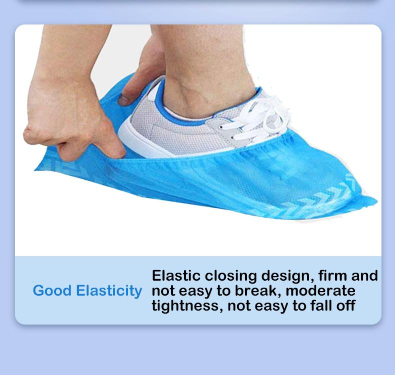 Hot Selling Disposable Anti-Slip CPE Shoe Cover
