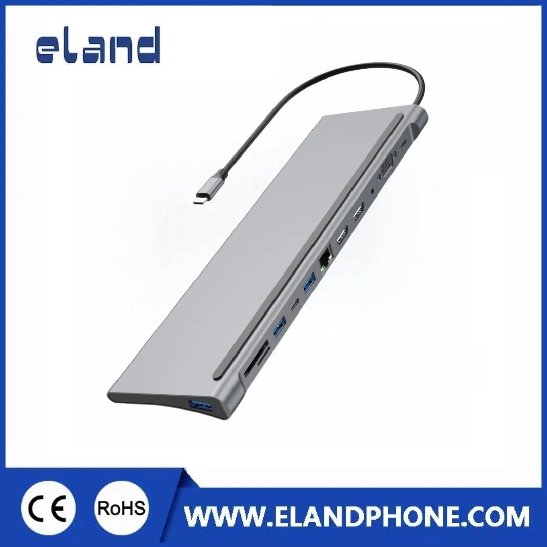 12 in 1 Docking Station, Type C Hub