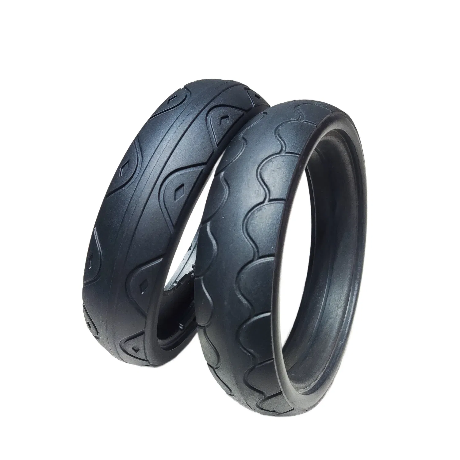 Factory Customized Durable Industrial PU Roller Wheel Solid Wheels Parts