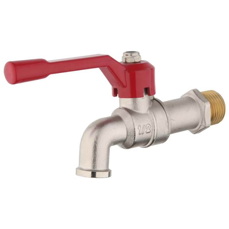 Outdoor Lockout Type Brass Forged Lockable Bibcock