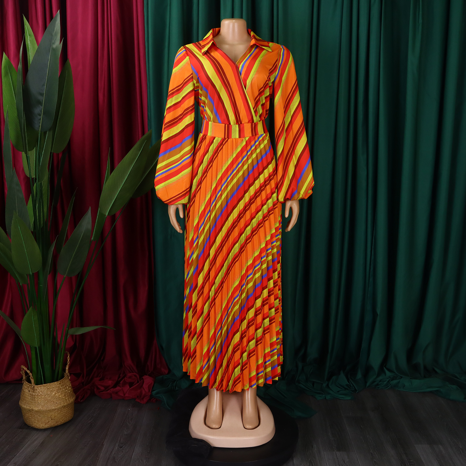 Платье женское длинный рукав