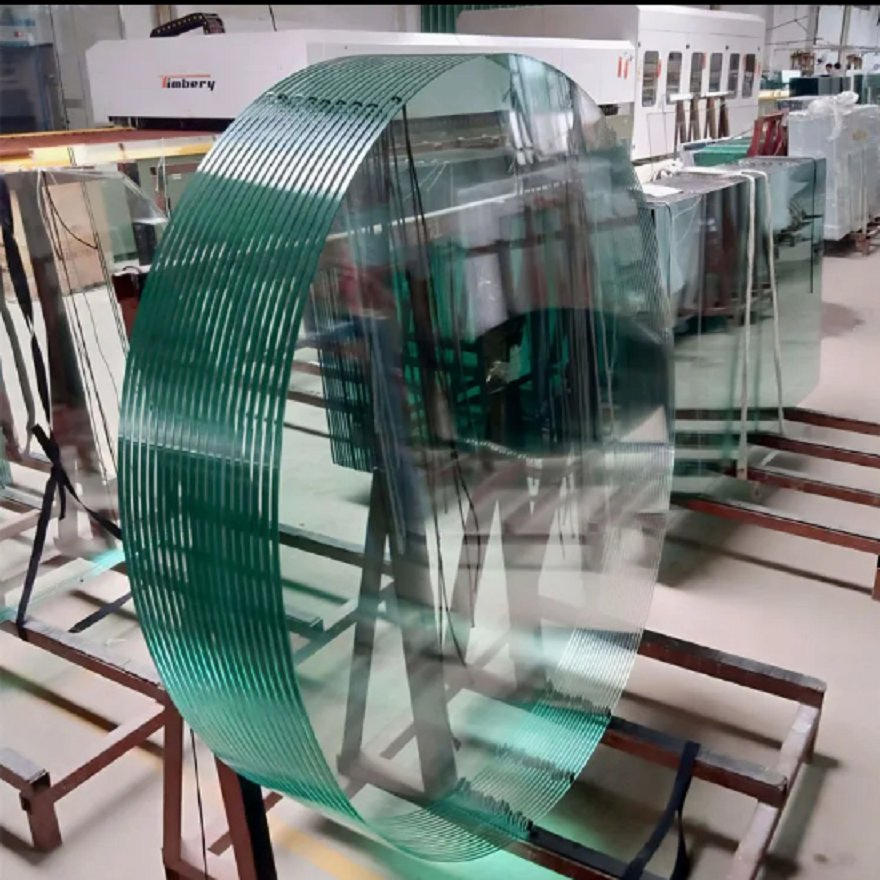 Bespoke 5mm 6mm Clear Round Tempered Toughened Table Top Glass for Patio