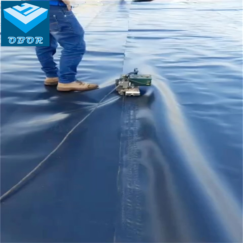 Free Sample 1.5mm HDPE Geomembrane Wastewater Treatment Pond Liner