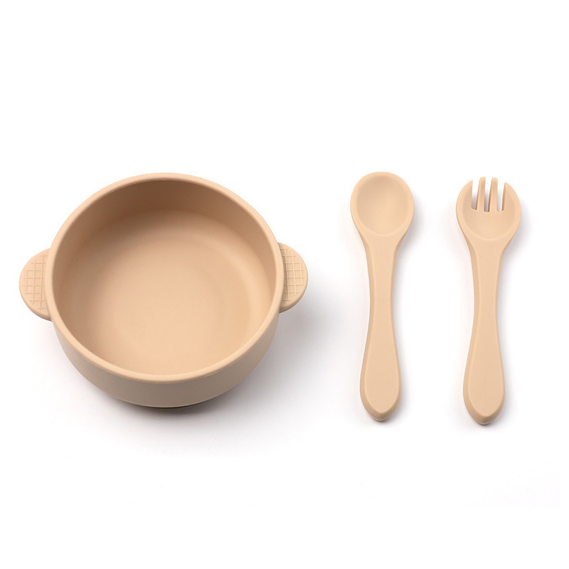 BPA Free Silicone Baby Feeding Bowl Food Grade Suction Cup Bowl Silicone Wholesale