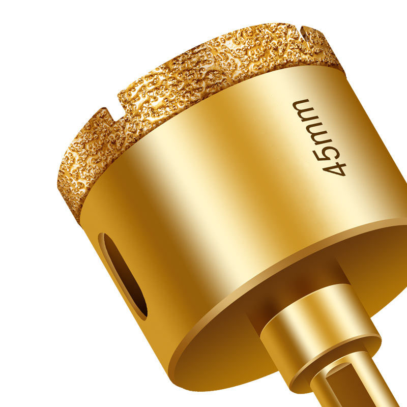 Ceramic Tile Dry Drill Bit Brazing Diamond Tool for Marble Quartz Stone Hole Opener Premium Drill Bits