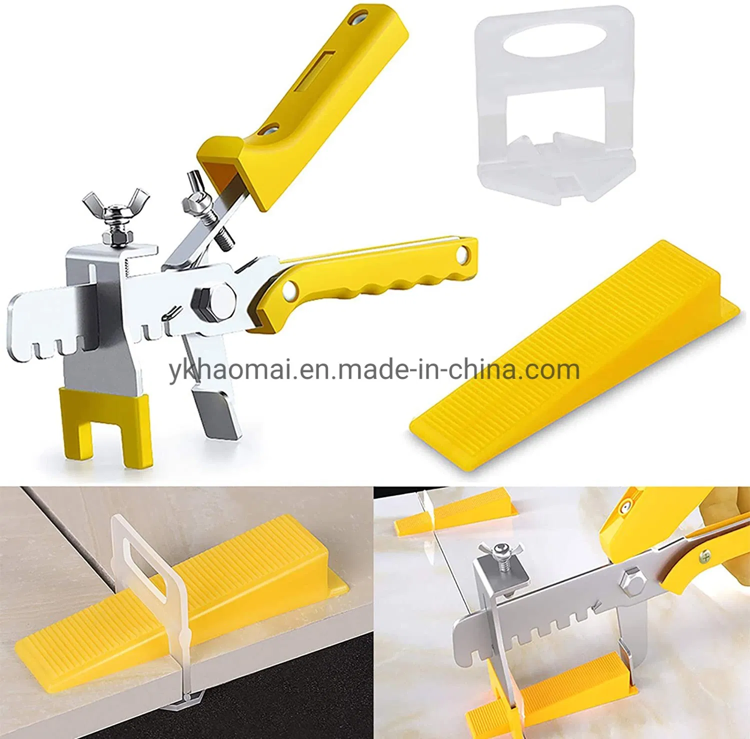Good Price Ceramic Tile Leveling 1/16 Inch (2mm) Spacers Clips and Wedges