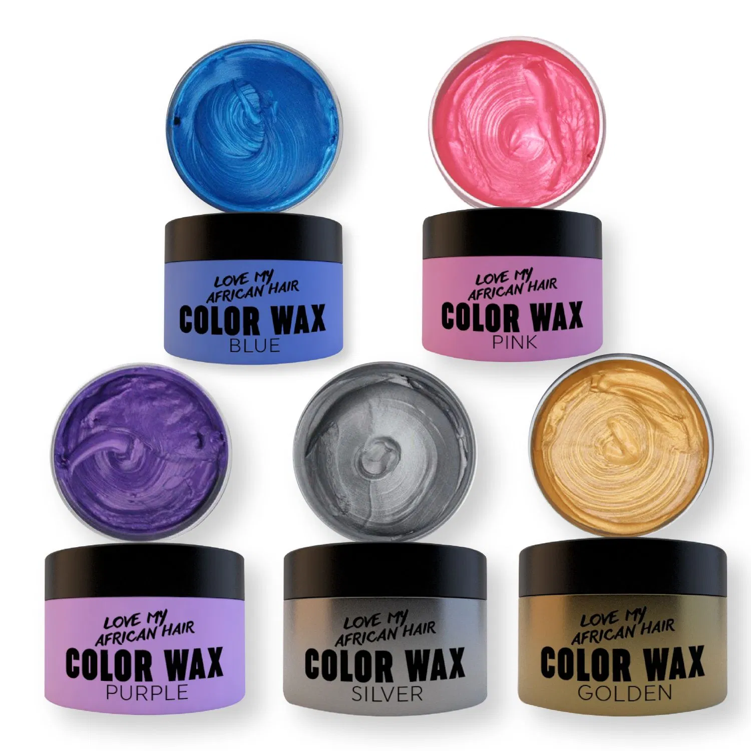 High Quality Strong Hold Hair Color Wax