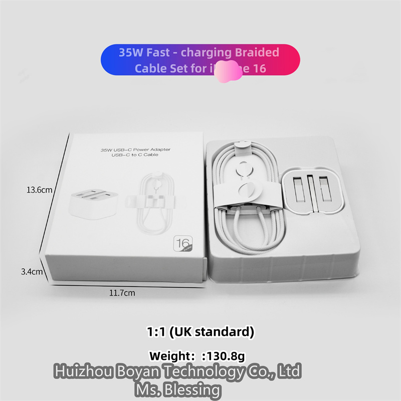 35W Pd Fast - Charger Head Compatible with Aiphone 16, Us & EU Plug Versions