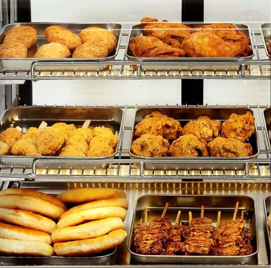 Commercial Cake Dessert Fruit Bread Cooked Food Fresh Keeping Refrigerated Display Cabinet