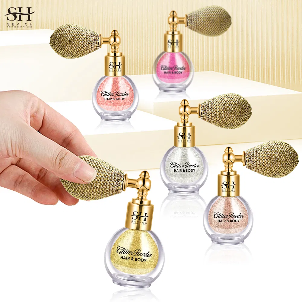Glitter Setting Spray Face Body Shimmer Powder