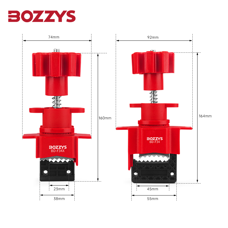Bozzys Buttetrfly Valve Universal Valve Lockout