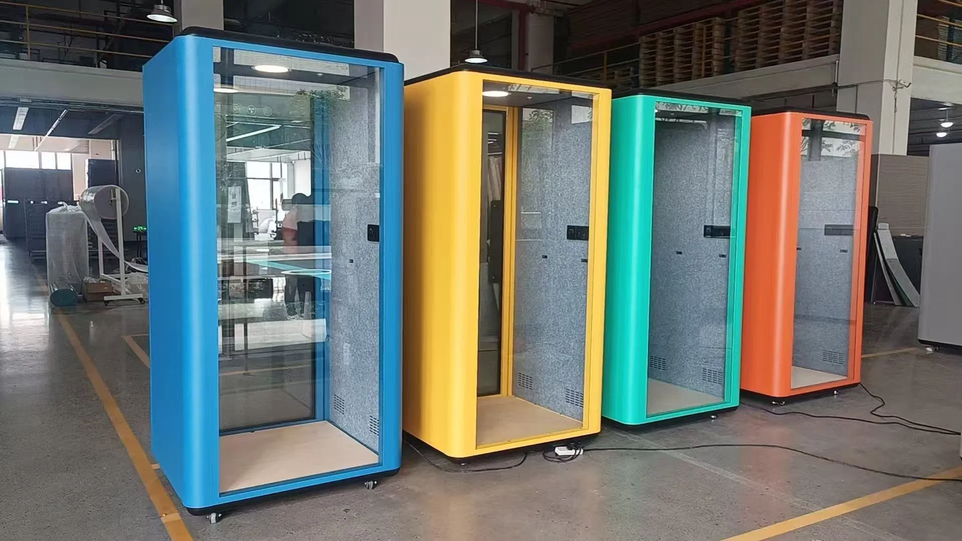 Simple Odular Movable Meeting Telephone Booth for Better Work