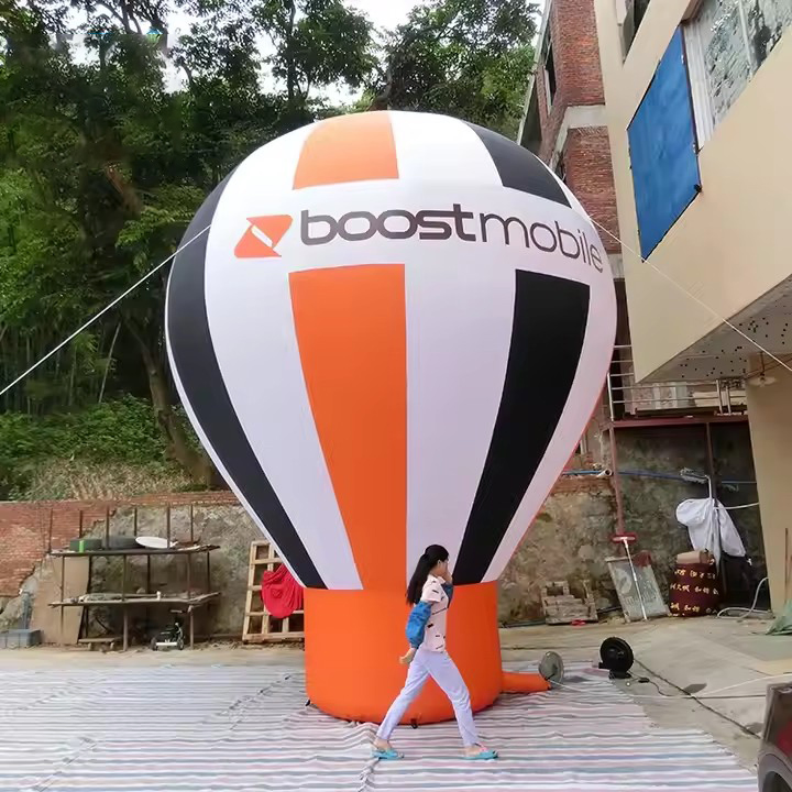 Boyi Giant Advertising Inflatable Balloons Custom Inflatable Hot Air Balloon