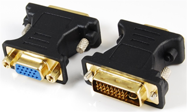 DVI (24+5) Male - VGA Female Adapter (ZS-10-049)