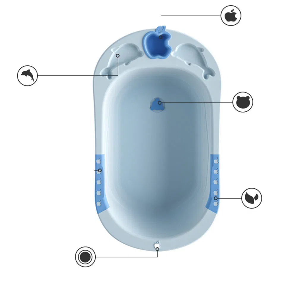 Детская ванночка для новорожденных, складная