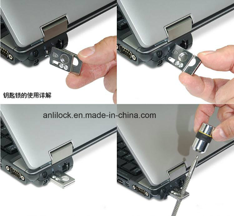 Desktop Lock, High Quality Computer Locks, Laptop Lock, PC Lock, Cable Lock, Al-D64615